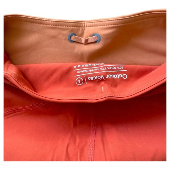 Outdoor Voices 7/8 Leggings Zoom Sunstone Paprika Peach Orange Women’s Sz S NWT - Picture 11 of 15